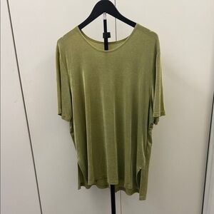 Elegant Olive Women's Tunic Top